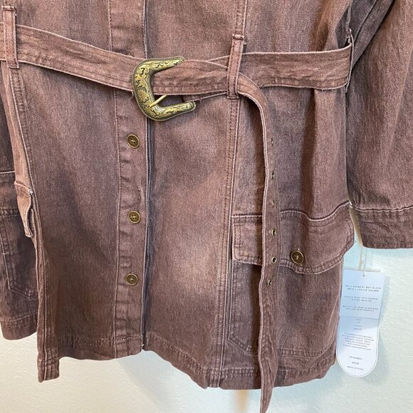 DG2 by Diane Gilman Women's Western Studded Dress Button Down NWT - Picture 5 of 11